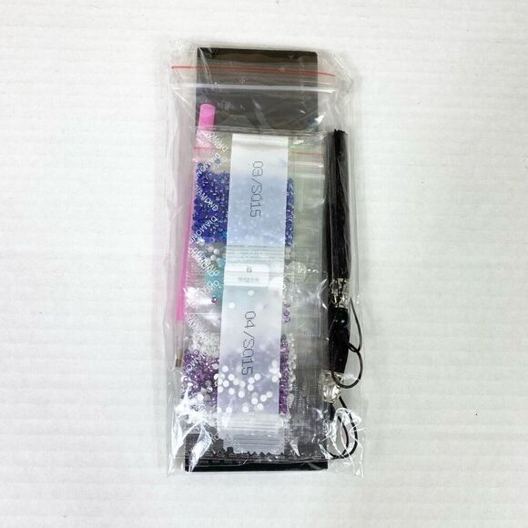 NEW 3D Diamond Painting Blue & Purple Sparkly DIY Tasseled Bookmark Kit - Picture 2 of 3